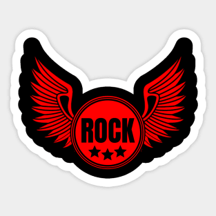 Rock cwing Sticker